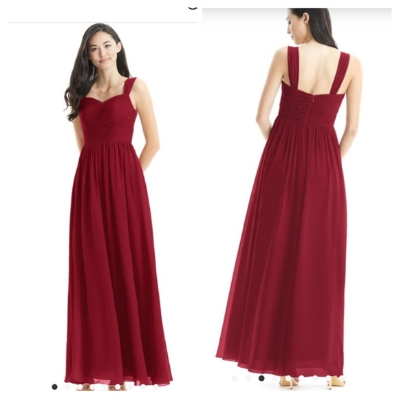 Azazie Dresses & Skirts - Azazie Zapheira Style Red gown